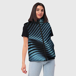 Женский жилет Fashion pattern 2027, цвет: 3D-черный — фото 2