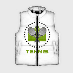 Женский жилет TENNIS Теннис, цвет: 3D-черный