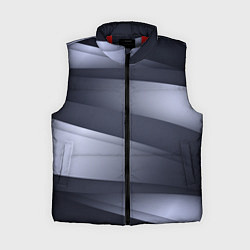 Женский жилет Серо-белая Волна