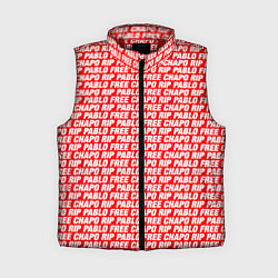 Женский жилет Free Chapo Rip Pablo, цвет: 3D-красный