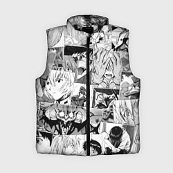 Женский жилет Евангелион паттерн, цвет: 3D-черный