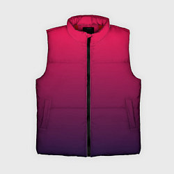 Женский жилет RED to dark BLUE GRADIENT, цвет: 3D-красный