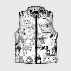 Женский жилет Horimiya pattern, цвет: 3D-черный