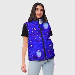 Женский жилет Мир пузырей, цвет: 3D-красный — фото 2