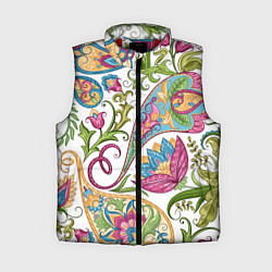 Женский жилет Fashionable floral Oriental pattern Summer 2025, цвет: 3D-красный