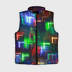 Женский жилет Неоновые знаки - Зелёный