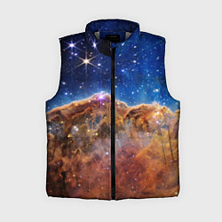 Женский жилет Туманность Киля фото НАСА, цвет: 3D-светло-серый