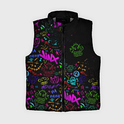 Женский жилет League Of Legends неон - Arcane logo