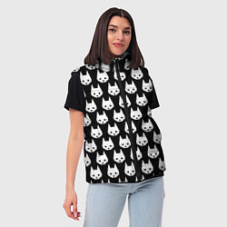 Женский жилет Stray Pattern, цвет: 3D-светло-серый — фото 2