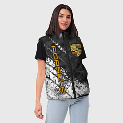 Женский жилет PORSCHE : КАМУФЛЯЖ И СЛЕД ПРОТЕКТОРА, цвет: 3D-светло-серый — фото 2