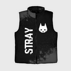 Женский жилет Stray Glitch на темном фоне