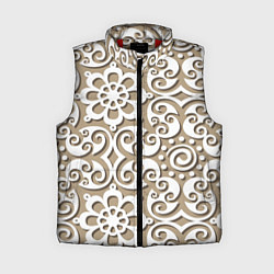 Женский жилет Цветочный кружевной орнамент