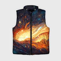 Женский жилет Центр вселенной - Абстракция