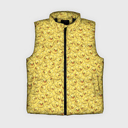Женский жилет Утиный принт, цвет: 3D-черный