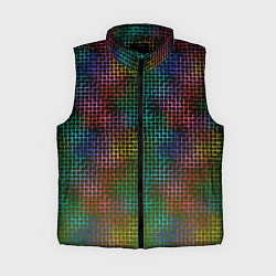 Женский жилет Неоновый сетчатый узор