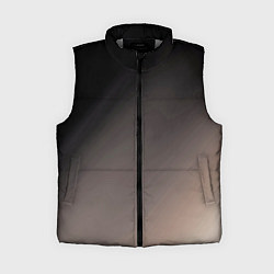 Женский жилет Черный, серый бежевый градиент