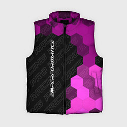 Женский жилет BMW pro racing: по-вертикали, цвет: 3D-черный