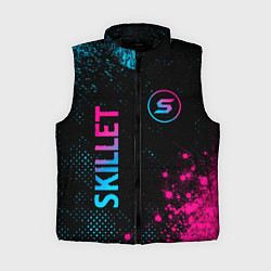 Женский жилет Skillet - neon gradient: надпись, символ