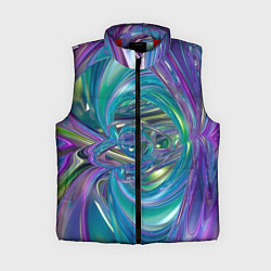 Женский жилет Плазма фон, цвет: 3D-красный