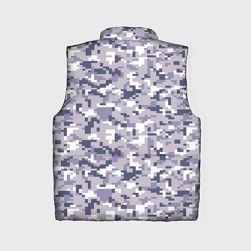 Женский жилет Камуфляж ACUpat серый пиксель / 3D-Красный – фото 2