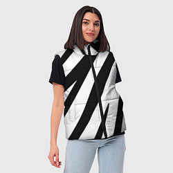 Женский жилет Камуфляж зебры, цвет: 3D-светло-серый — фото 2