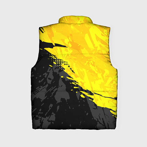 Женский жилет Black and yellow / 3D-Красный – фото 2