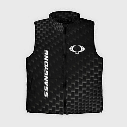 Женский жилет SsangYong карбоновый фон