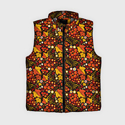 Женский жилет Осенняя хохлома