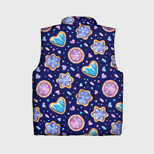 Женский жилет Новогоднее печение / 3D-Красный – фото 2