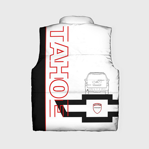 Женский жилет Tahoe club chevrolet / 3D-Красный – фото 2