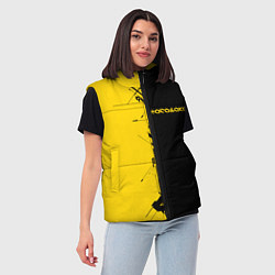 Женский жилет Arasaka corporation, цвет: 3D-светло-серый — фото 2