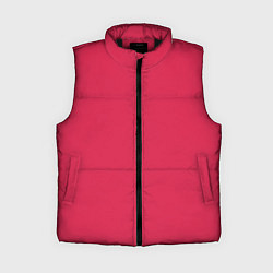 Женский жилет Viva magenta pantone textile cotton, цвет: 3D-черный