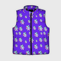 Женский жилет BT21 Mang pattern BTS, цвет: 3D-черный