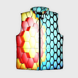 Женский жилет Shape abstract color