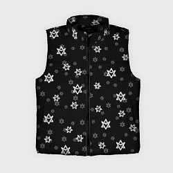 Женский жилет Astro emblem pattern, цвет: 3D-черный