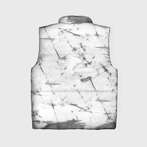 Женский жилет Серый трещины тай-дай / 3D-Красный – фото 2