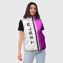 Женский жилет Tesla pro racing: по-вертикали, цвет: 3D-черный — фото 2