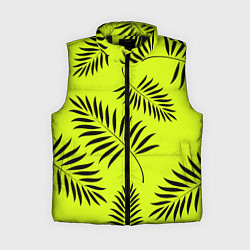 Женский жилет Пальмовые ветви