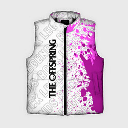 Женский жилет The Offspring rock legends: по-вертикали, цвет: 3D-черный
