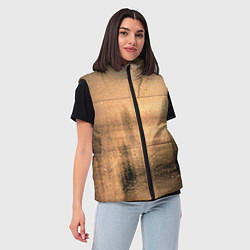 Женский жилет Песочные тени, цвет: 3D-черный — фото 2