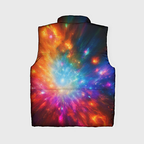 Женский жилет Космическая многомерность / 3D-Красный – фото 2