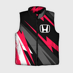 Женский жилет Honda fast lines, цвет: 3D-черный