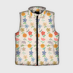 Женский жилет Flowers life