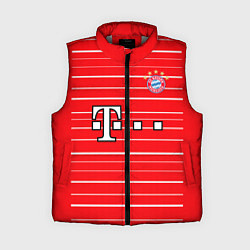 Женский жилет Джамал Мусиала Бавария Мюнхен форма 2223 домашняя, цвет: 3D-светло-серый