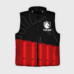 Женский жилет Форма Team Liquid red, цвет: 3D-светло-серый