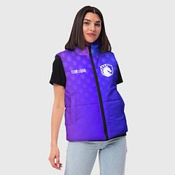 Женский жилет Форма Team Liquid, цвет: 3D-черный — фото 2
