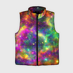 Женский жилет Яркий неоновый космос