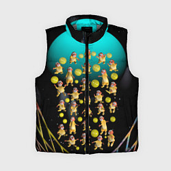 Женский жилет Клоуны в лунной сети