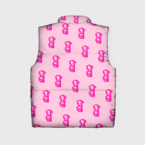 Женский жилет Барби паттерн буква B / 3D-Красный – фото 2