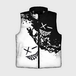 Женский жилет Smile - black and white